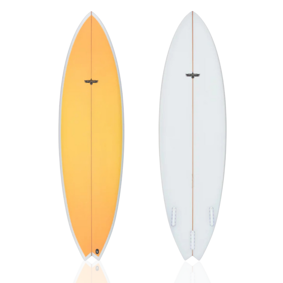 Zi Twin Fin Surfboard