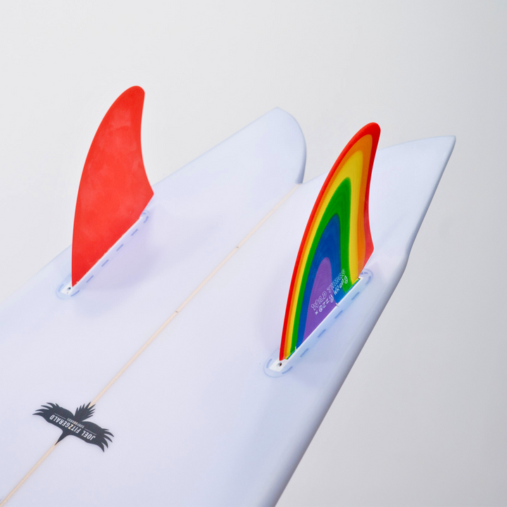 Ozzy Rainbow Hybrid Twin Fin