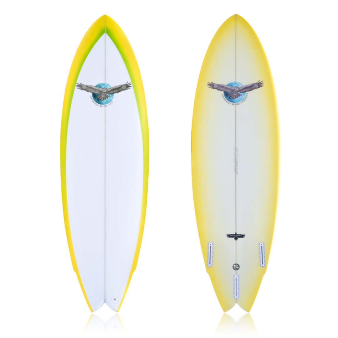 Temples Twin Fin + Rear Stabiliser