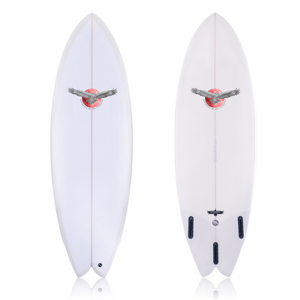 Space Hawk Twin Fin + Rear