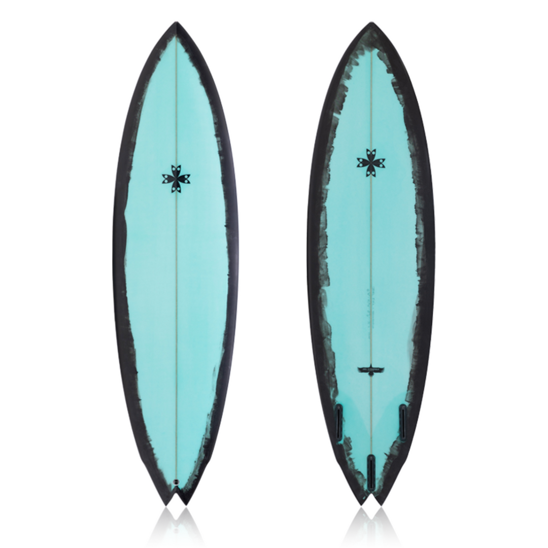 Tomahawk Twin Fin + Rear Stabiliser