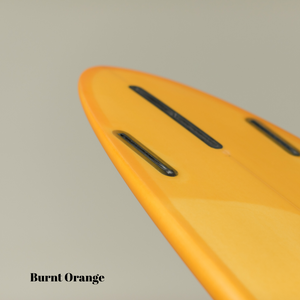 Joel Fitzgerald Surfboards Burnt Orange Airbrush