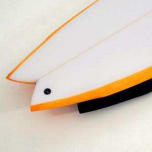 Joel Fitzgerald Surfboards Burnt Orange Airbrush