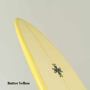 Joel Fitzgerald Surfboards Butter Yellow Airbrush