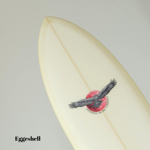 Joel Fitzgerald Surfboards Eggshell Airbrush