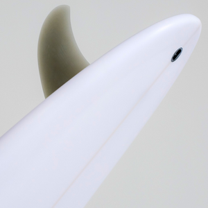 White Resin Tint By Joel Fitzgerald Surfboards